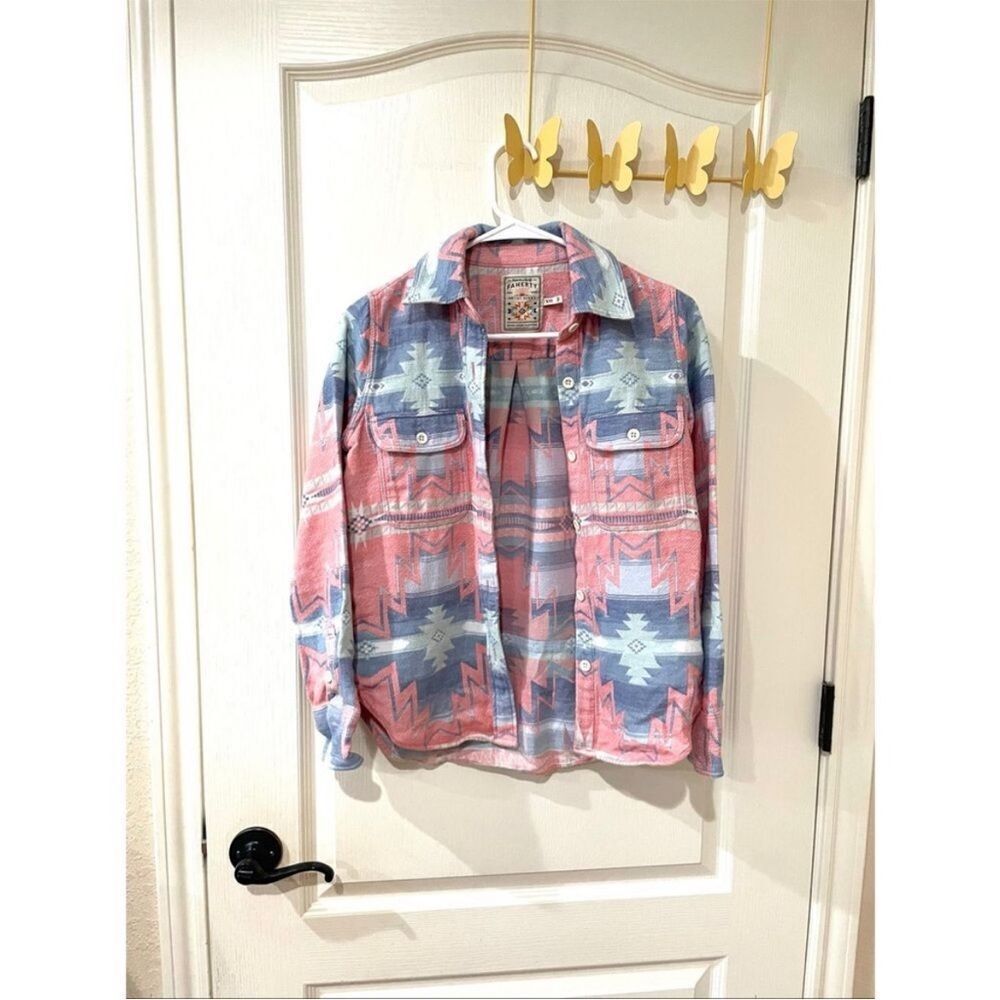 Faherty Doug Good Feather Daly Shirt